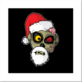 Skull Christmas Posters and Art